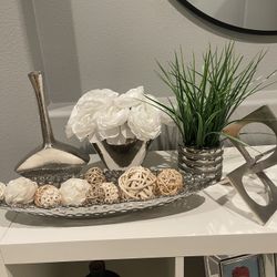 Home Silver Decorative Accents 