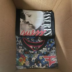 Supreme Stussy Pleasures ASSC tees 