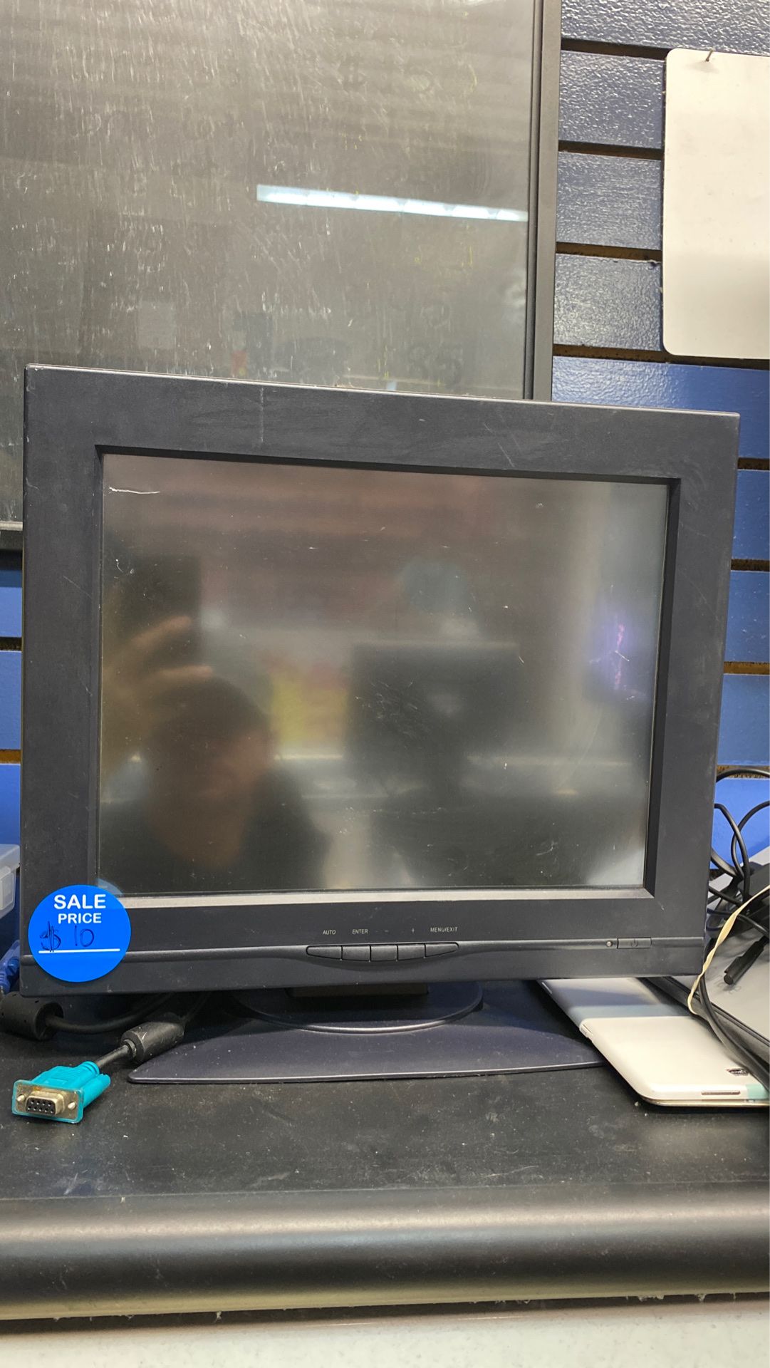 ELO touch screen 15” computer monitor serial (touch) cable included VGA VIDEO CABLE SOLD SEPARATELY