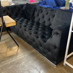 Black Sofa Set