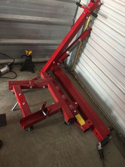 Engine hoist and engine stand