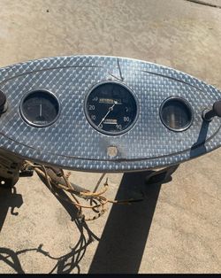Original 1932 Cluster Tunnel With Gauges