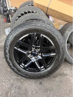 Brand new take offs 20” trail boss wheels with sensors
