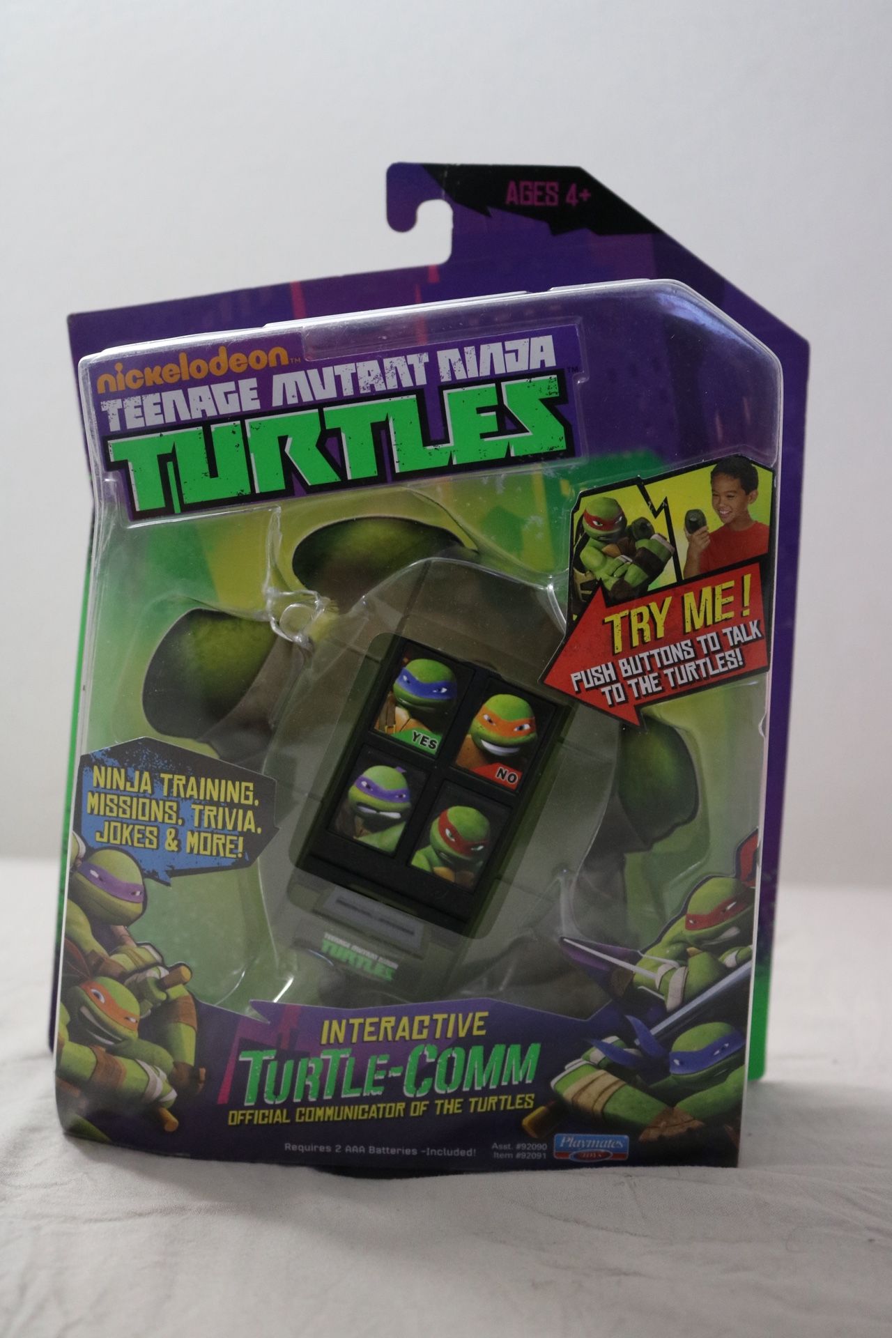 INTERACTIVE TURTLE-COMM 2012 Oficial Communicator PlaymatesToys Nickelodeon TMNT