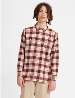 New Levi's Classic Worker Overshirt Men's Size 2XL