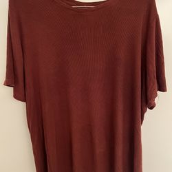 Ava & Viv rust-colored sweater