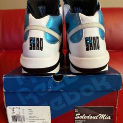 Retro DS Rare Reebok OG SHAQ ATTAQ PUMPS  SZ 9 Jordan 1 Lost And Found Kamikaze Es22 Iversons Questions 