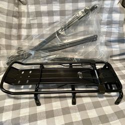 Rear bicycle rack