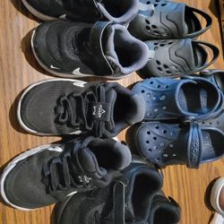 Toddler Boy shoes read Description 
