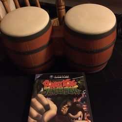 Donkey Kong Jungle Beat With / Bongo Drums Gamecube 