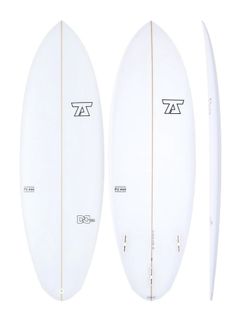 7S Double Down PU Wing Round Pin Surfboard, 5.8 & 6.8 PU / FCS II