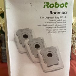 iRobot Roomba Dirt Disposal Bag 3pk Model (contact info removed) Brand New in open box