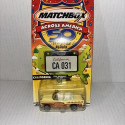 Matchbox Across America 50th Birthday Series California 1955 Chevrolet Bel Air