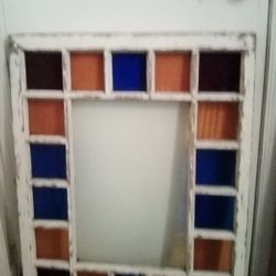 Antique Stained Glass Window