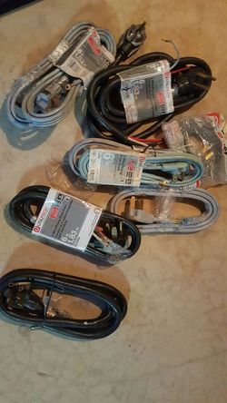 Brand new Range,dryer cords