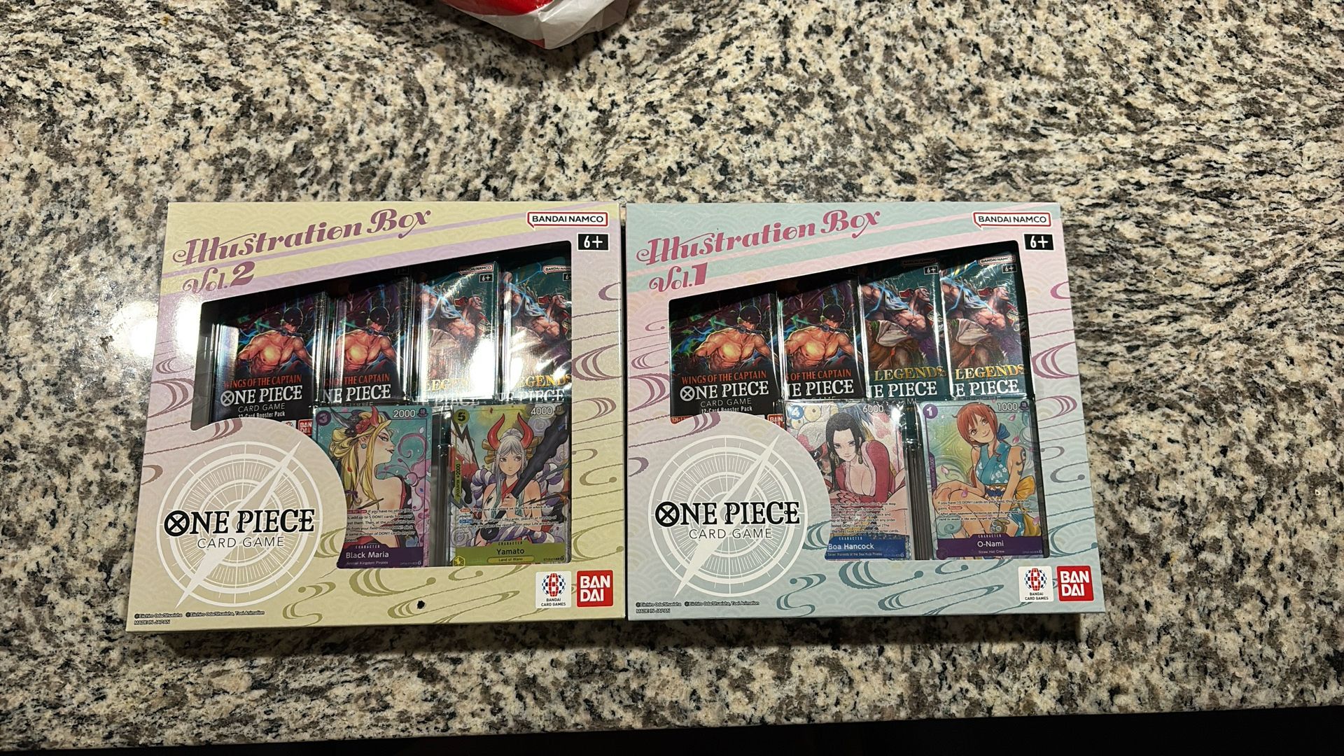One Peice Illustration Box 1 & 2