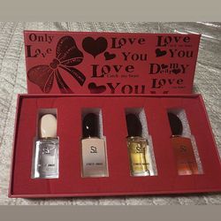 Mini perfume gift set of 4