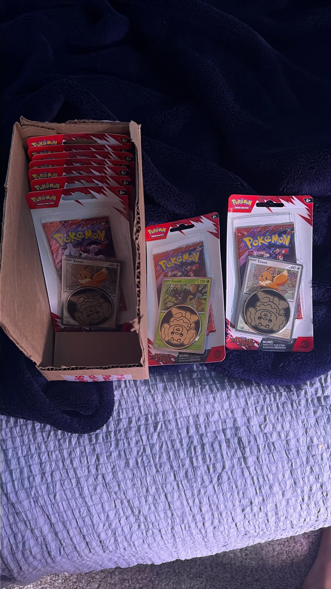 Scarlet & Violet Destined Rivals - Booster Pack, Promo Card, Coin