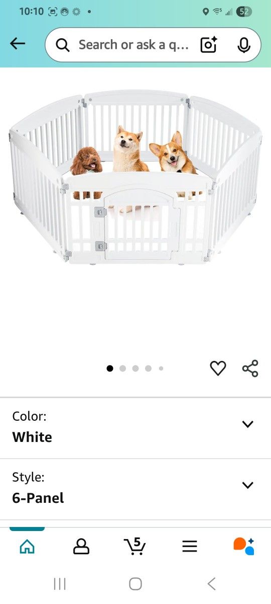 Dog Play Pen, With Door Like New!!!