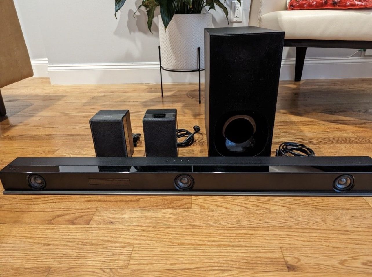 Sony Ht-Z9F With Rear Speakers