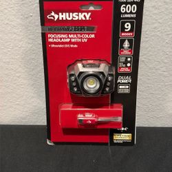 New Husky Rechargeable 600 Lumens Headlamp