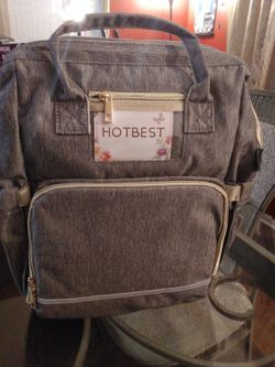 Diaper Bag With Changing Station