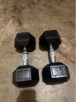 2 35 pound dumbbells