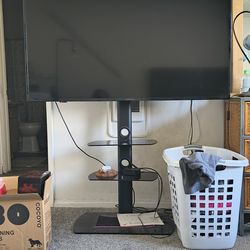 TV stand with 3 shelves