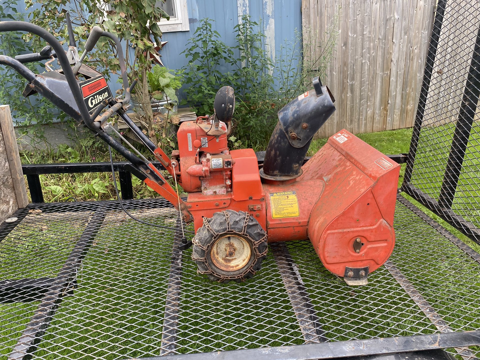 Gilson Snowblower