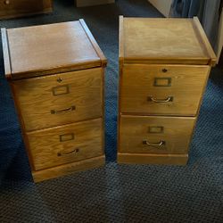 Wooden Filling cabinets
