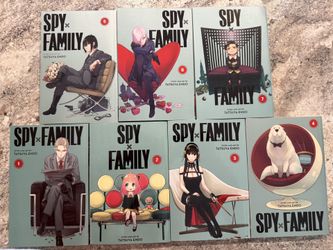 Spy Family 1-7 Like new 