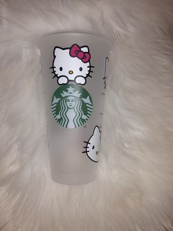 Personalized tumbler, hello kitty!