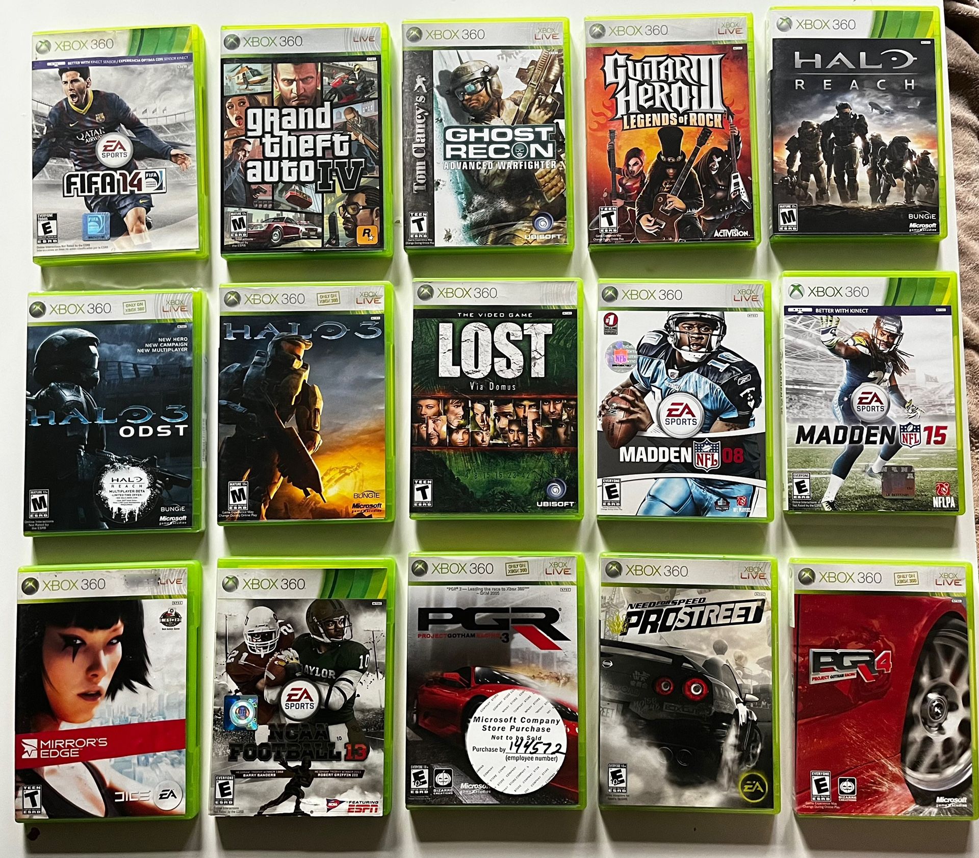 Lot Of 4 Random Microsoft Xbox 360 Video Games All For $20 for Sale in  Fresno, CA - OfferUp