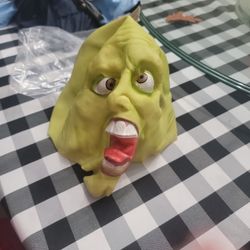 Green SCARY MASK HALLOWEEN 