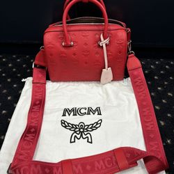 MCM Red Doctors Bag 