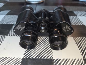 Optex 7x35 Field 6.5° vintage binoculars no. 50156  made in Japan