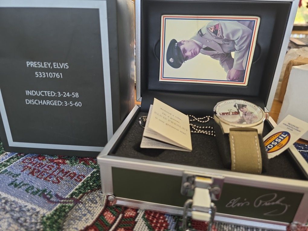 Elvis Presley Fossil Watch