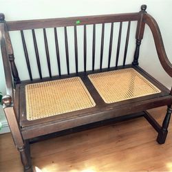 A beautiful vintage bench