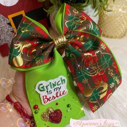Grinch Bow 