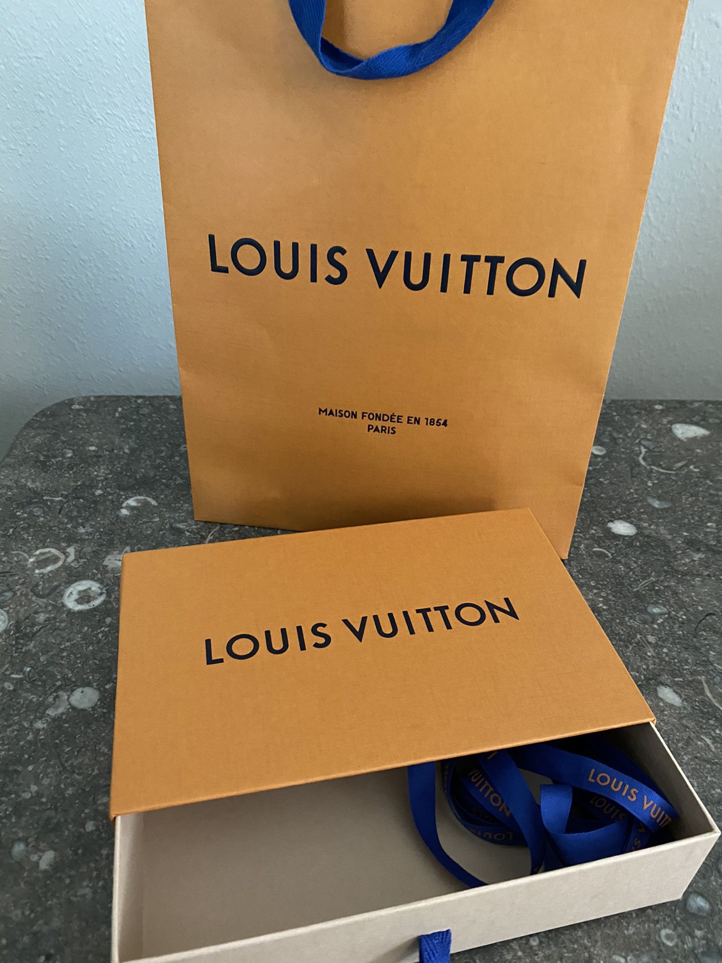 Authentic Louis Vuitton LV Box and Bag