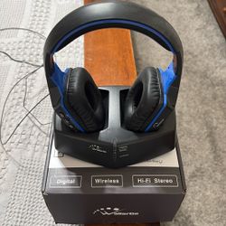 Wireless TV Headset. 