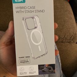 Hybrid Case With Stash Stand 
