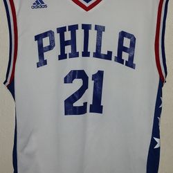 Philadelphia Embiid Jersey Tank Top Size Small
