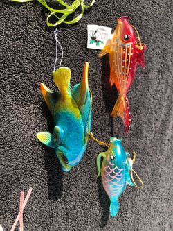 Set of Tropical Ornaments