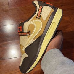 Air Max 1"Travis Scott Cactus Jack  Baroque Brown"