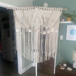 Boho Macromae Wall Hanger / Use As A Headboard