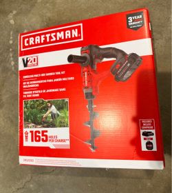 Craftsman V20 13.976-in Bulb Auger Gardening Tool Kit
