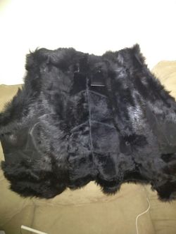 Shearling vest