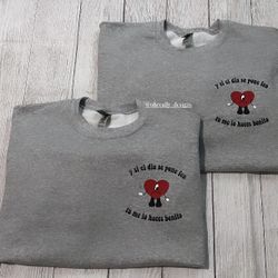 Bad Bunny Crewneck Sweatshirts 