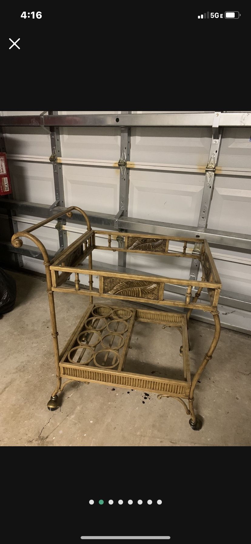 Antique Rolling Cart